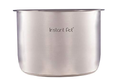 Instant Pot Stainless Steel Inner Cooking Pot 8-Qt, Polished Surface, Rice Cooker, Stainless...