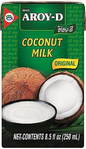 Aroy-D Coconut Milk 8.5 Fl Oz (Pack of 12)