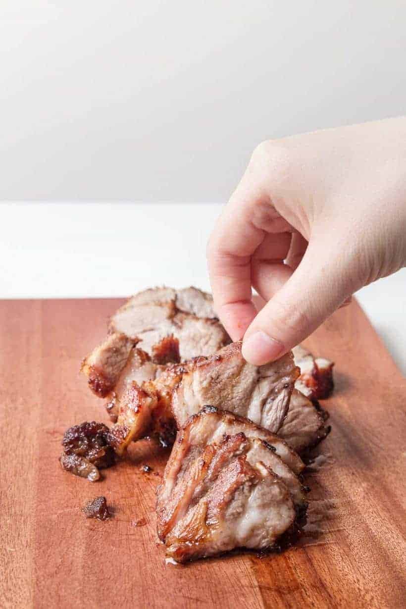 Instant Pot Char Siu Recipe (Pressure Cooker Char Siu): make this moist & super tender Chinese BBQ Pork right at home. The sweet & savory flavors will make you scream for more!