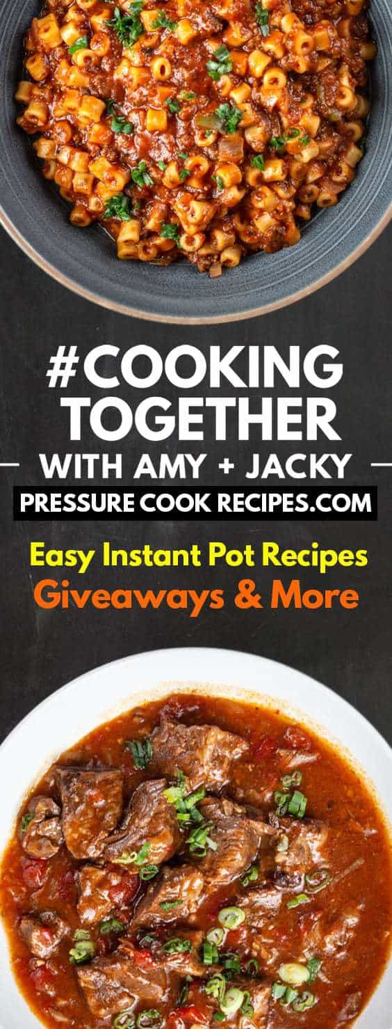 Cooking Together with Amy Jacky #AmyJacky #InstantPot #PressureCooker #recipes