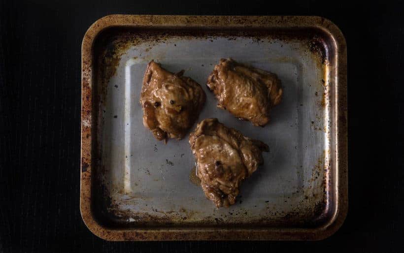 Instant Pot Chicken Adobo Recipe (Pressure Cooker Chicken Adobo): place chicken adobo under broiler to maximize flavor and crisp up the skin