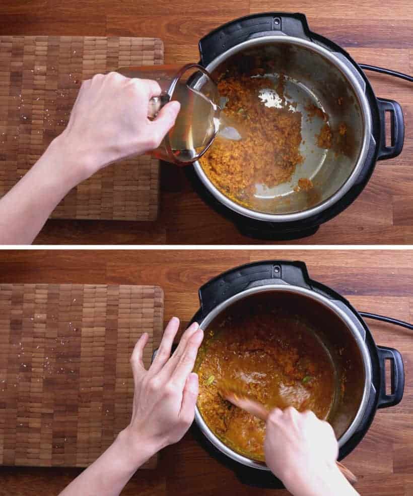 Pressure Cooker Rendang: deglaze rendang paste in Instant Pot Pressure Cooker  #AmyJacky #InstantPot #PressureCooker #recipe