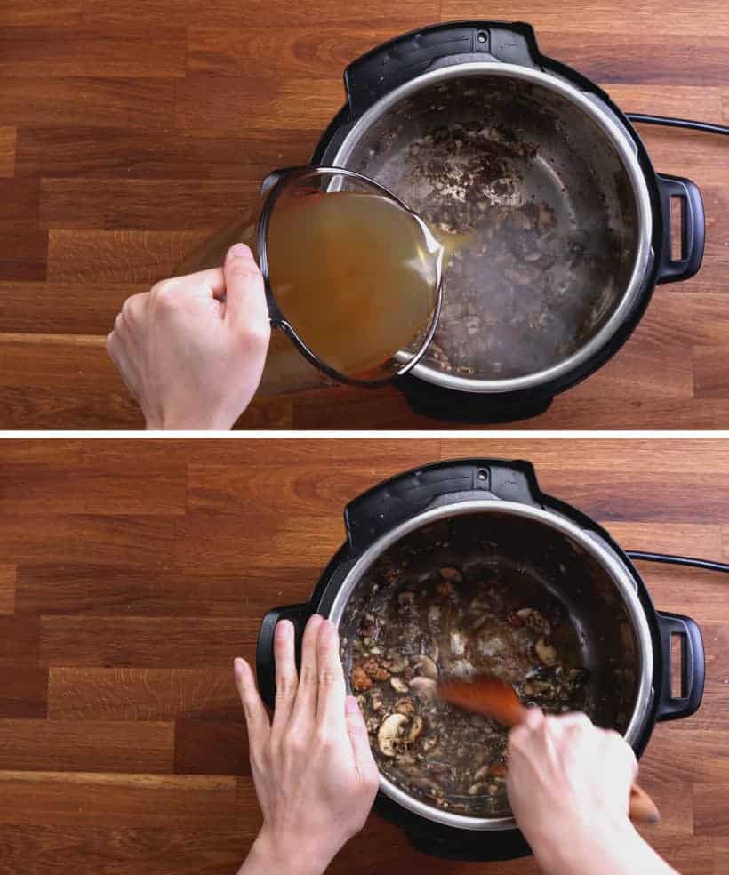 easy chicken recipes: deglaze Instant Pot Pressure Cooker   #AmyJacky #InstantPot #PressureCooker #recipes #easy #chicken