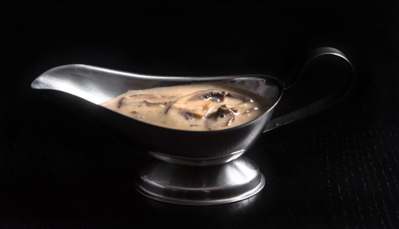 Instant Pot Pork Chops in HK Mushroom Gravy Recipe: Homemade Mushroom Gravy