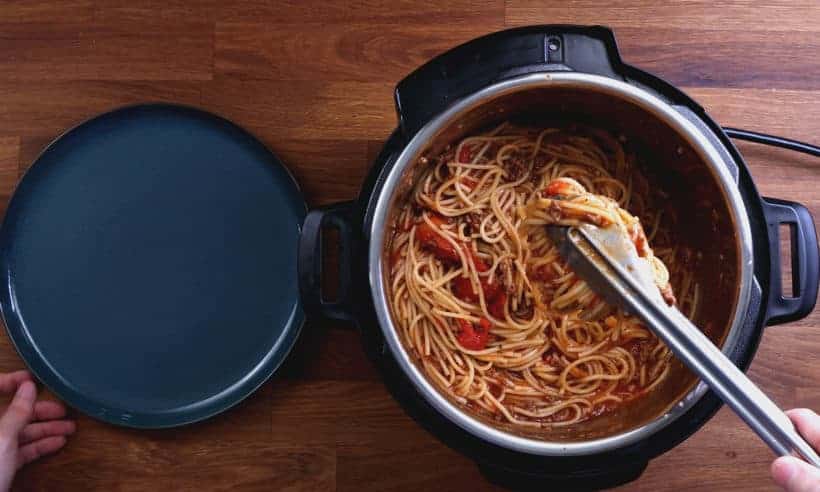 how to cook spaghetti in instant pot