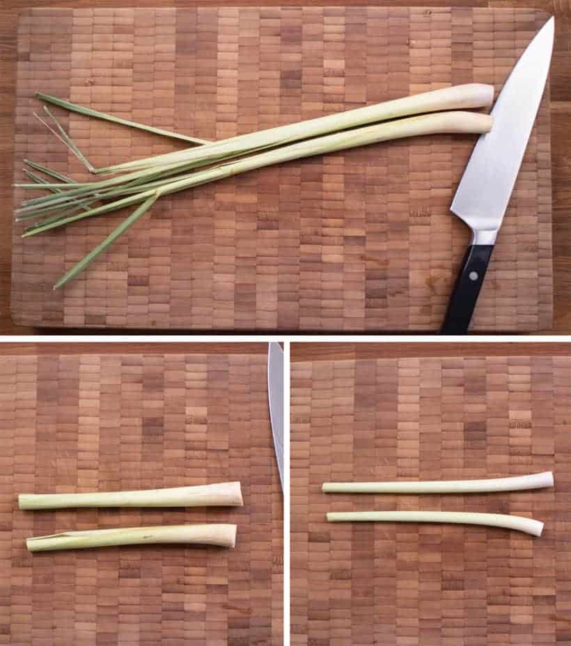 How to cut lemongrass  #AmyJacky #recipes #asian