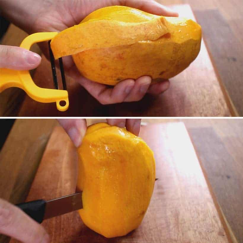 how to prepare a mango