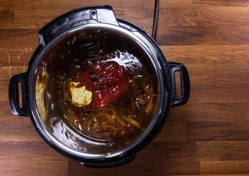 Instant Pot Brisket | Pressure Cooker Beef Brisket: make Instant Pot BBQ Sauce