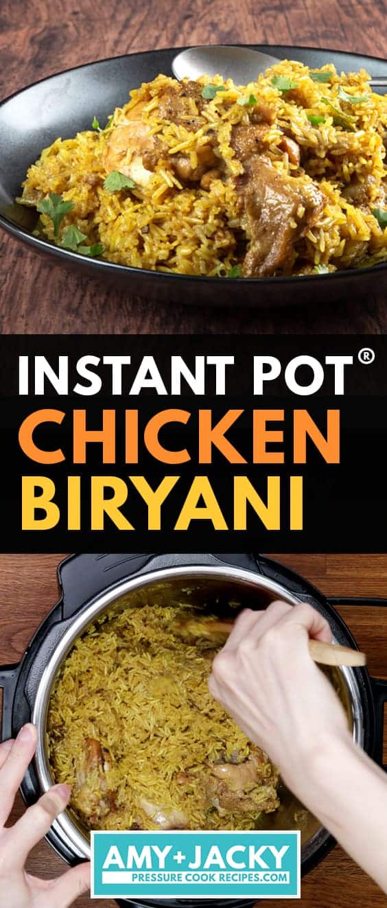instant pot chicken biryani | chicken biryani instant pot | chicken biryani recipe | instant pot biryani | pressure cooker chicken biryani | pressure cooker biryani  #AmyJacky #InstantPot #PressureCooker #recipe #indian #asian #chicken