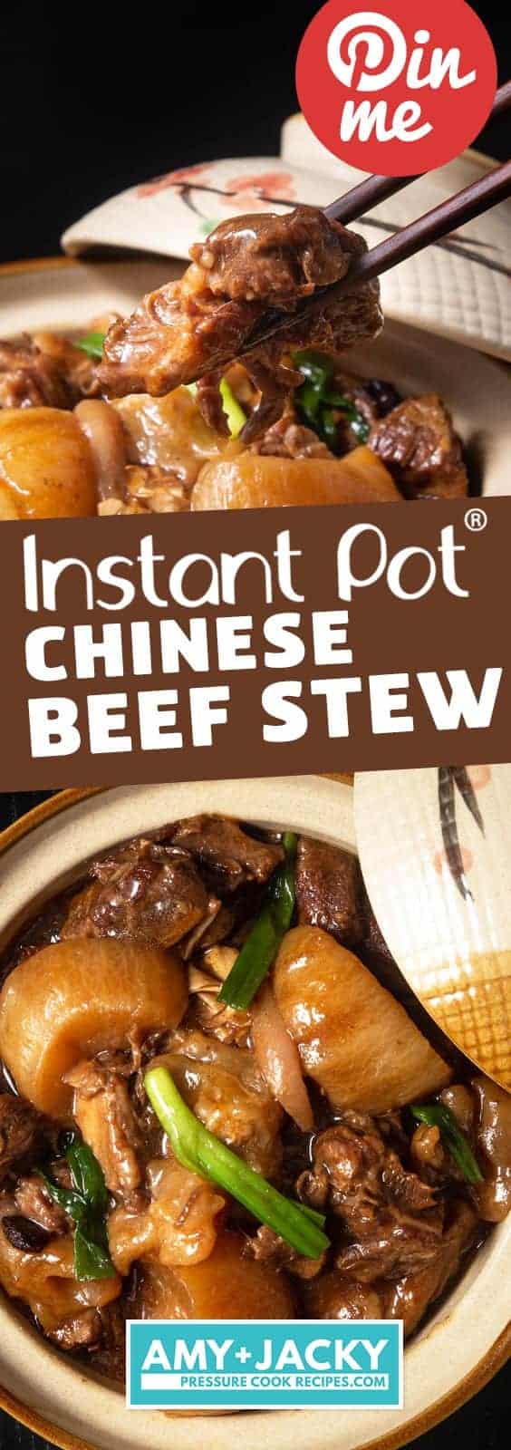 Instant Pot Chinese Beef Stew | Pressure Cooker Chinese Beef Stew | Instant Pot Beef Recipes | Instant Pot Recipes | Beef Brisket Stew | Chinese Beef Brisket | Beef Tendon | Hong Kong Beef Brisket #instantpot #pressurecooker #beef #asian #chinese #dinner #easy