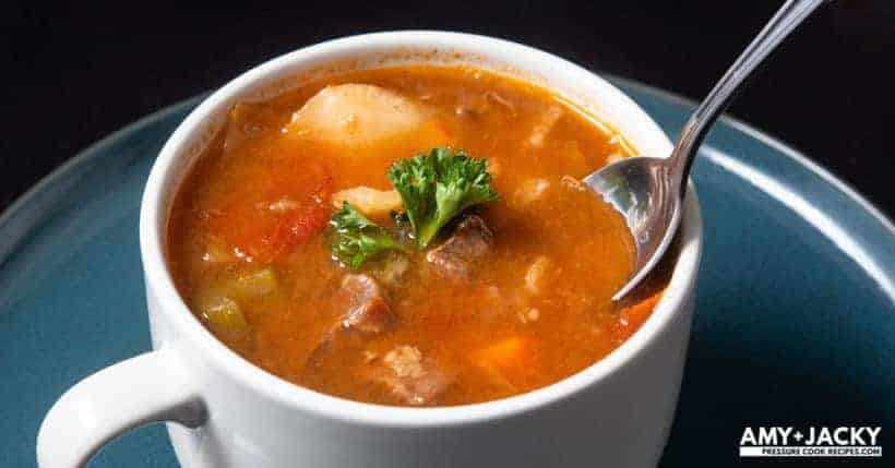 Instant Pot HK Borscht Soup | Pressure Cooker HK Borscht Soup | Instant Pot Soup | Pressure Cooker Soup | Instant Pot Recipes | Pressure Cooker Recipes #instantpot #pressurecooker #soup #recipes #easy #chinese #healthy