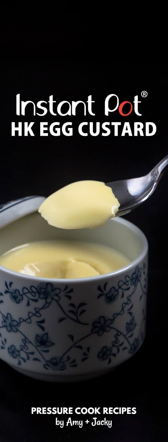 Instant Pot Egg Custard Recipe (Pressure Cooker Egg Custard): 4-ingredient and 4 Steps to make silky smooth Egg Custard that melts satisfyingly in your mouth. Light Pressure Cooker Dessert in 20 mins.