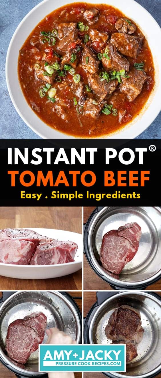 Instant Pot HK Tomato Beef | Tomato Beef Instant Pot | Instant Pot Beef | Pressure Cooker Beef  #AmyJacky #InstantPot #PressureCooker #recipe #tomato #beef #chinese #asian