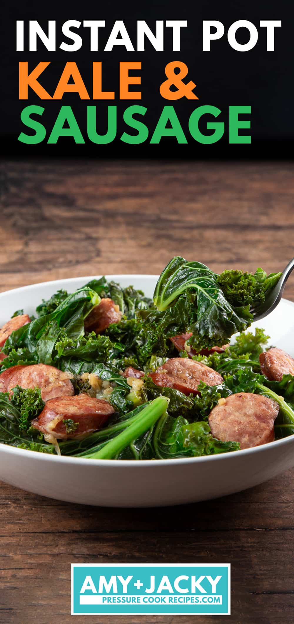 instant pot kale | kale instant pot | instant pot kale sausage | pressure cooker kale
