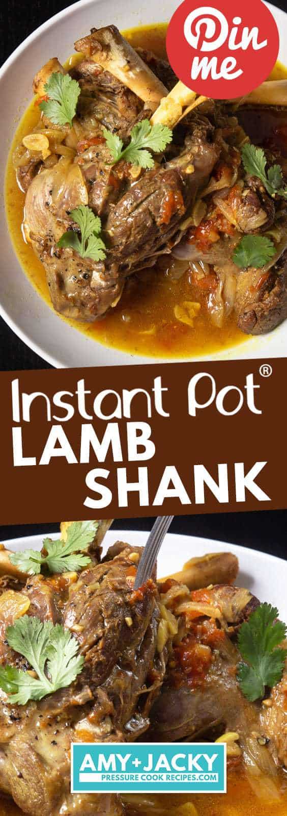 Instant Pot Lamb Shank | Pressure Cooker Lamb Shanks | How to cook lamb shanks | Lamb Shank Recipe | Instant Pot Lamb Recipes | Instant Pot Mediterranean Recipes | Healthy Instant Pot Recipes #recipes #instantpot #lamb #easy #healthy