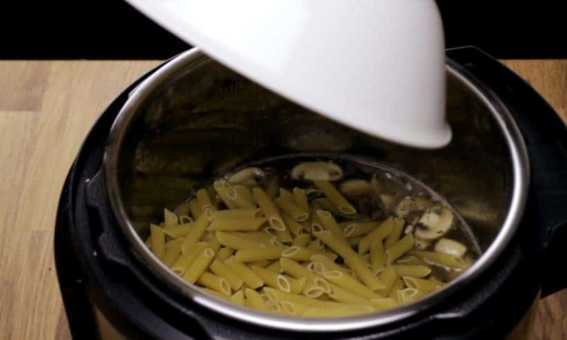 Cook penne pasta in Instant Pot