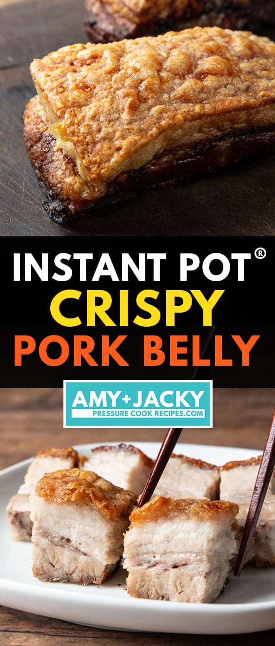 instant pot pork belly | crispy pork belly instant pot | pork belly in instant pot | pork belly pressure cooker | roasted pork belly | siu yuk | 燒肉  #AmyJacky #InstantPot #AirFryer #pork #recipe #chinese