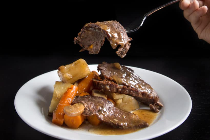 Make Umami Instant Pot Pot Roast Recipe (Pressure Cooker Pot Roast) in less than 2 hrs. Your family will love the tender, juicy beef soaked in a deliciously rich umami gravy!
