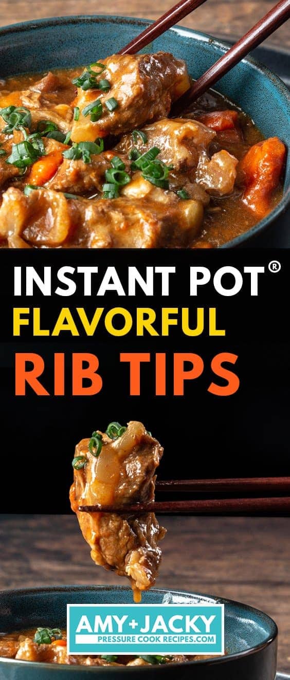 instant pot rib tips | pork rib tips | spare rib tips | chinese rib tips #AmyJacky #InstantPot #PressureCooker #recipe #pork #ribs