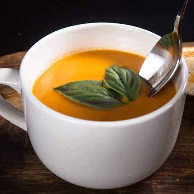 Instant Pot Thanksgiving Recipes (Pressure Cooker Thanksgiving Recipes): Instant Pot Tomato Soup Recipe