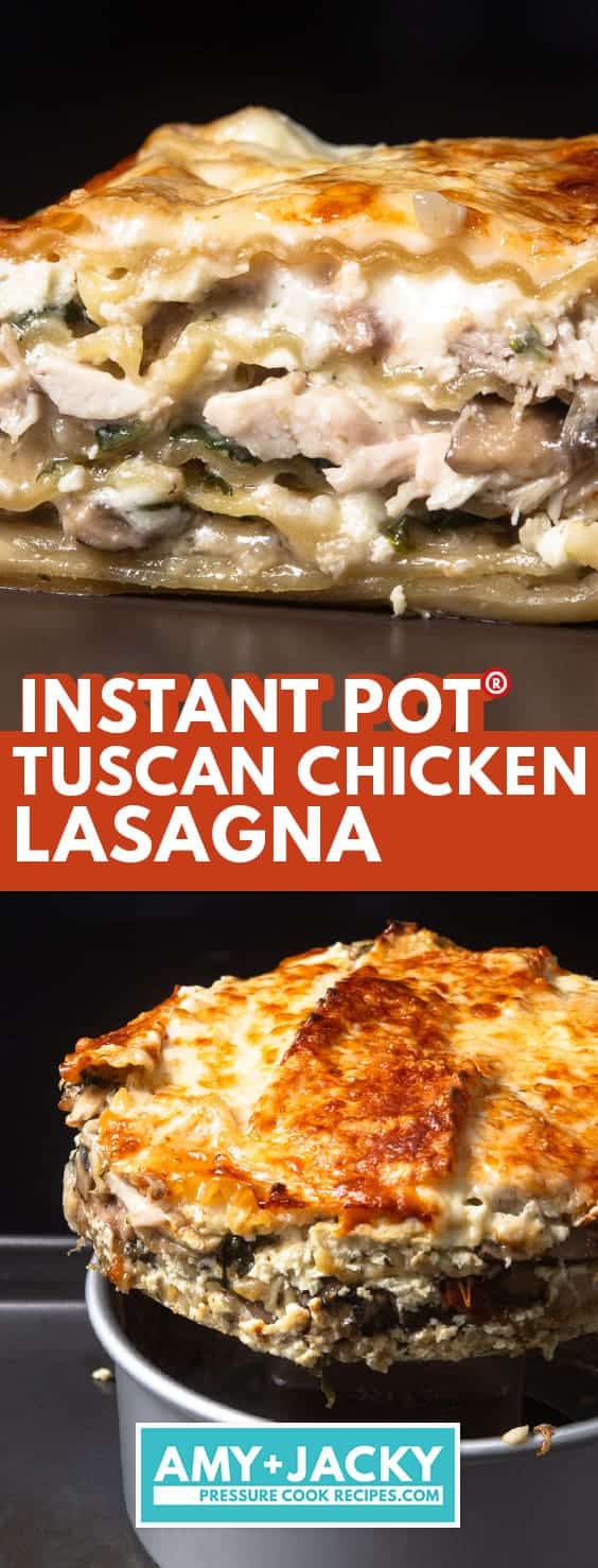 Instant Pot Chicken Lasagna | Pressure Cooker Chicken Lasagna | Instapot Chicken Lasagna | Lasagna Recipes | Instant Pot Tuscan Chicken | Instant Pot Pasta | Easy Instant Pot Recipes | Instant Pot Chicken Recipes  #instantpot #pressurecooker #chicken #easy #recipes