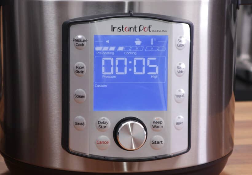 Instant Pot Water Test Countdown Timer