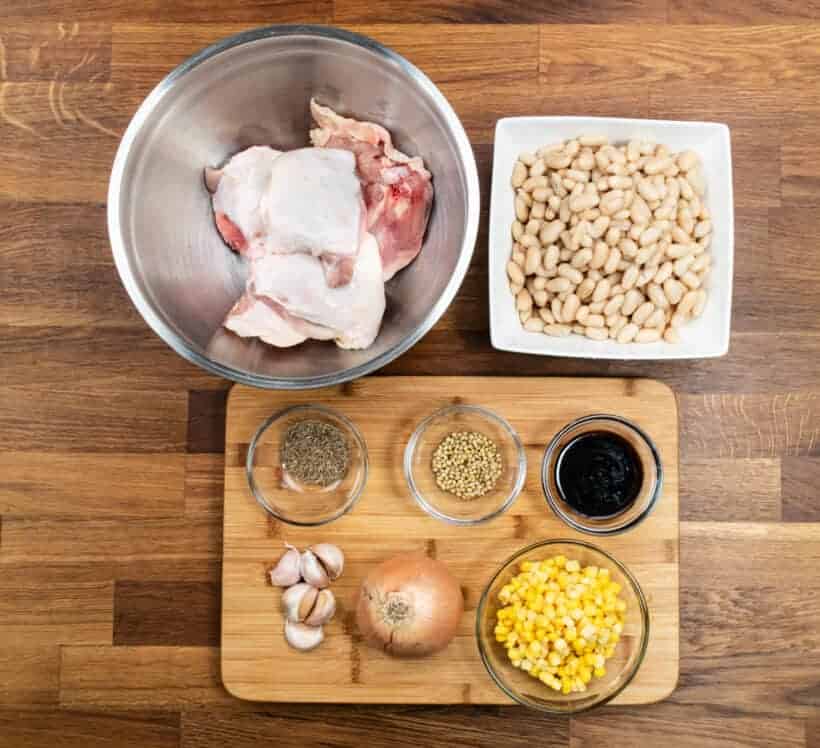 instant pot white chicken chili ingredients  #AmyJacky #InstantPot #PressureCooker #recipe