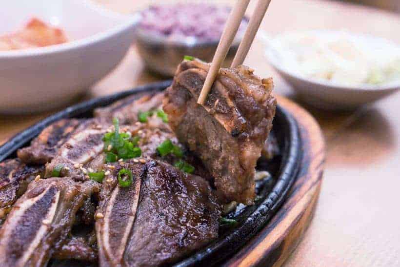 LA Galbi (Korean BBQ Beef Short Ribs)