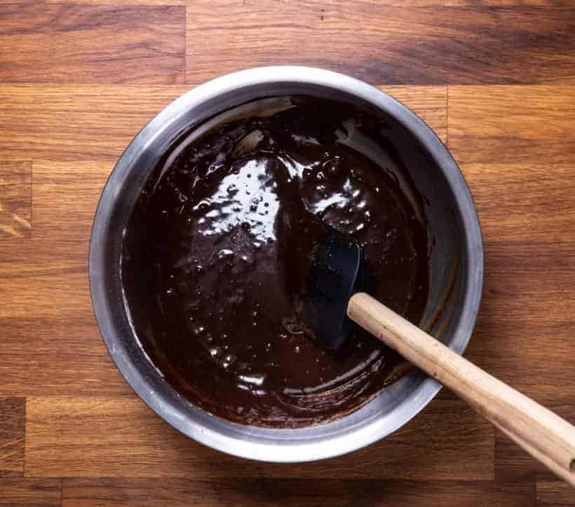 Instant Pot Lava Cake | Instant Pot Chocolate Fondant | Instant Pot Molten Chocolate Cake: mix all together to make chocolate lava cake mixture