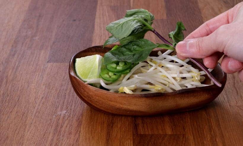 pho herb garnish plate   #AmyJacky #recipe #asian #vietnamese