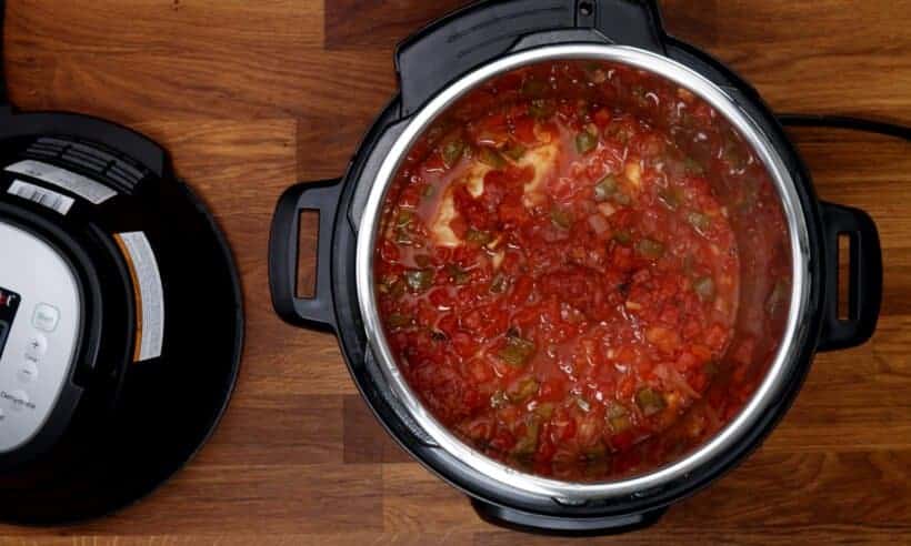 salsa chicken in Instant Pot  #AmyJacky #InstantPot #recipe
