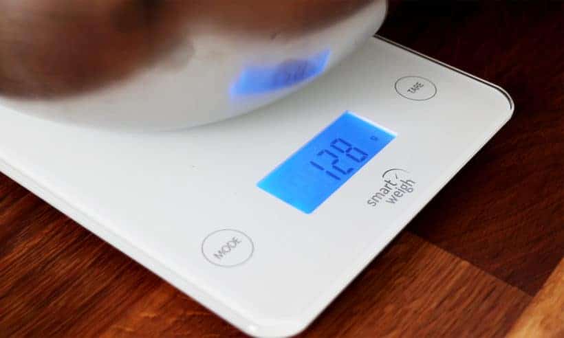 Use a weight scale for accuracy  #AmyJacky #recipe #cooking #food